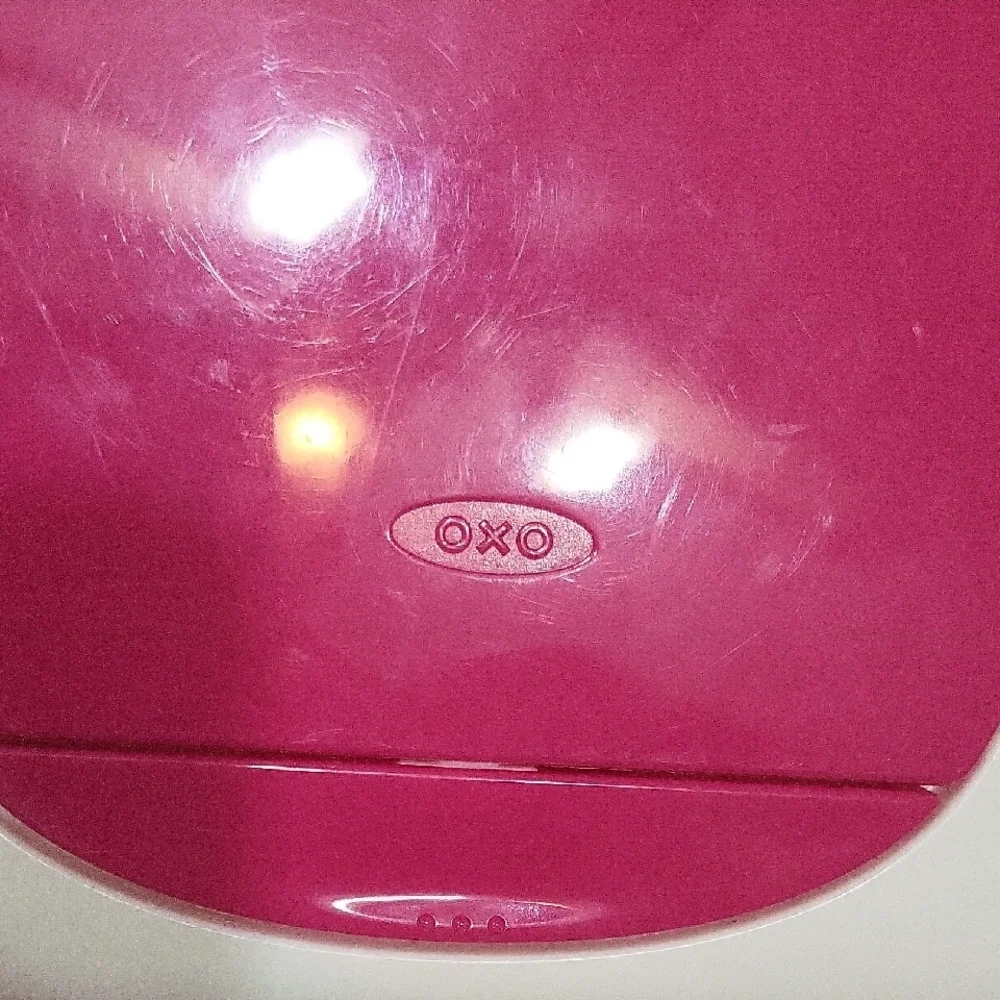 Oxo White and Hot Pink Portable Accessory Wipes Case